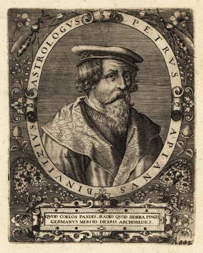 Peter Apian, Alman astronom. by Theodore de Bry