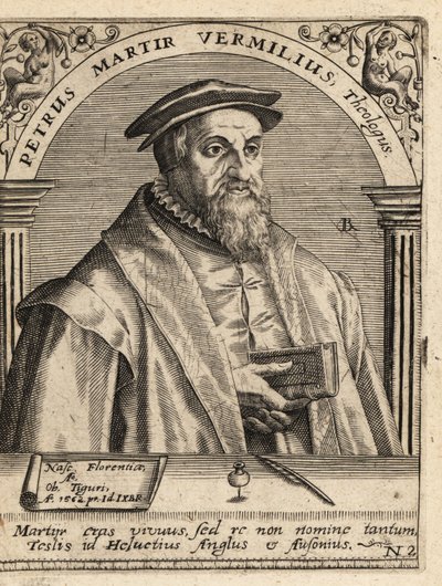 Peter Şehit Vermigli by Theodore de Bry