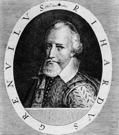 Sir Richard Grenville (c.1541-91), Johann Ludwig Gottfried tarafından yazılan 