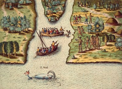 Fransızların gelişi, Theodore de Bry (1528-1598), The Discourse of Florida