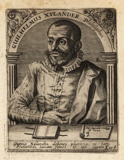 Wilhelm Xylander, Alman klasik bilim adamı. by Theodore de Bry