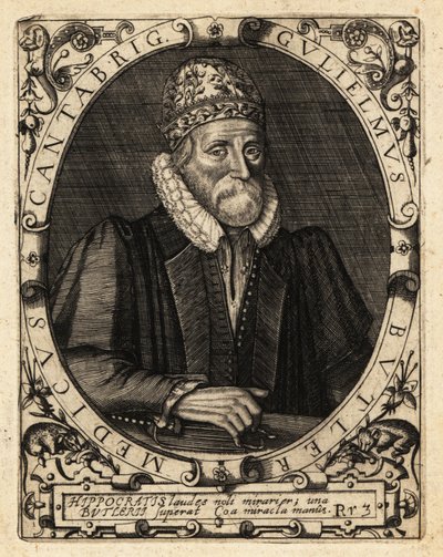 William Butler, İngiliz akademisyen by Theodore de Bry