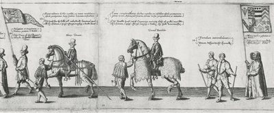 Yeomen, St. Paul Katedrali yolunda Sir Philip Sidney