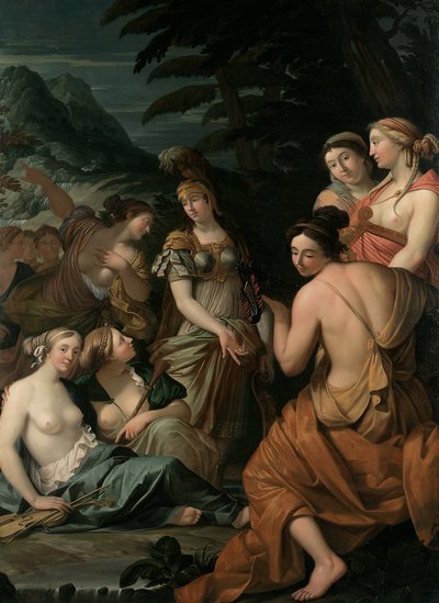 Minerva ve Helicon Dağı