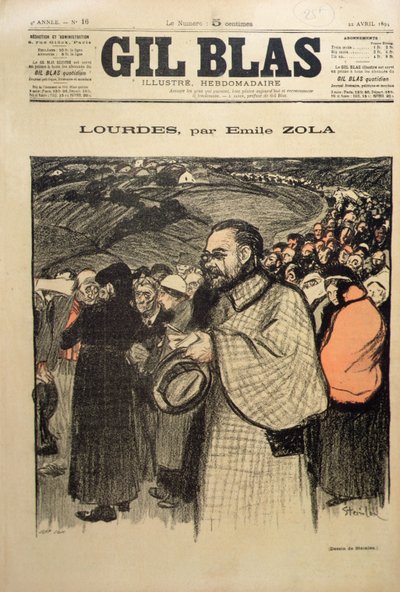 Emile Zola (1840-1902) 1894