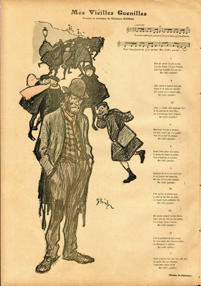 gil blas by Théophile Alexandre Steinlen