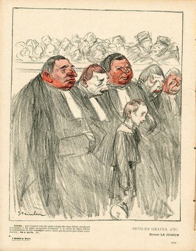 L'Plate au beurre, numara 357, Renklerde Hiciv by Théophile Alexandre Steinlen