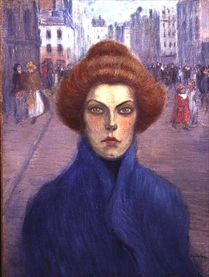 Akşam Eve Dönüş by Théophile Alexandre Steinlen