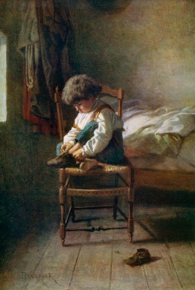 Yalnız, 19. yüzyıl, 1912. by Theophile Emmanuel Duverger