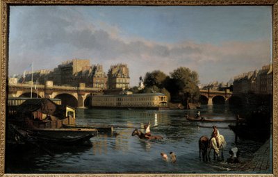 Yeni köprü ve Ile de la Cite