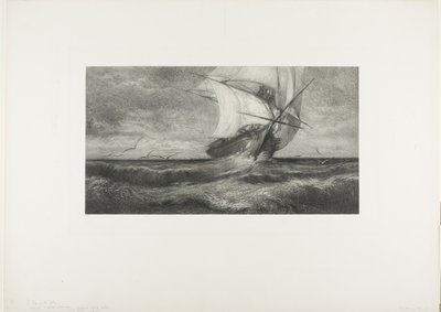 Hayalet Gemi by Theophile Narcisse Chauvel