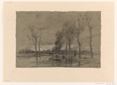 sonbahar manzarası by Theophile de Bock