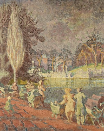 Baharda Serpantin, Hyde Park, Londra by Therese Lessore