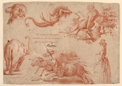 Başlık Sayfası, "IXe Cahier de Fragment"ten by Therèse Éléonore Lingée