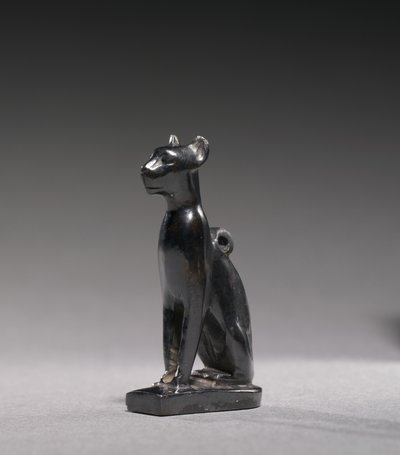 Bastet Muskası, MÖ 1069-715 dolayları (hematit) by Third Intermediate Period Egyptian