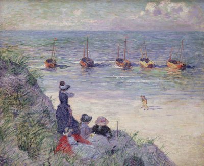 Bilinmeyen resim by Théo van Rysselberghe
