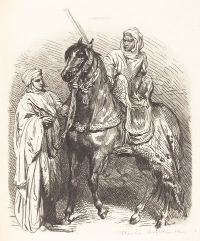 Arap Montajı by Théodore Chassériau