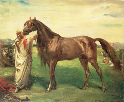 Hacı, Arap Aygırı, 1853 by Théodore Chassériau