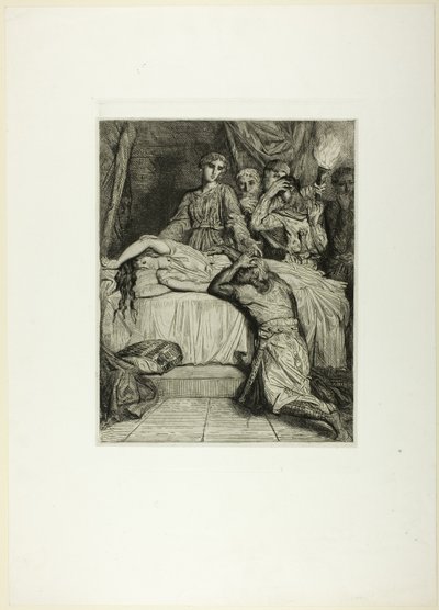 Ey! Ey! Oh!, Othello'dan on dört plaka by Théodore Chassériau
