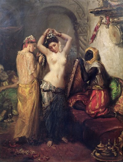 Saraydaki Tuvalet by Théodore Chassériau