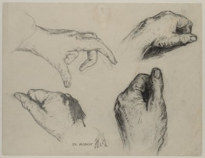 Eller recto çalışması, 1800