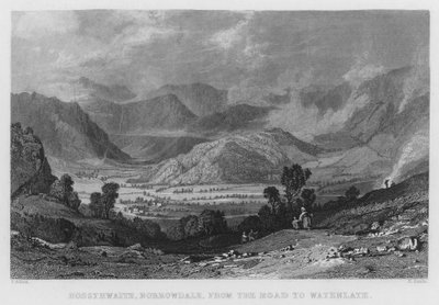 Rossthwaite, Borrowdale, Yoldan Watenlath