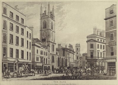 İngiltere Bankası by Thomas (after) Malton