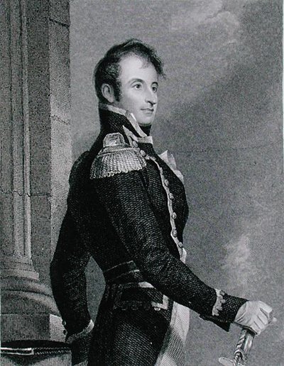 Stephen Decatur (1779-1820), Asher Brown Durand (1796-1886) tarafından James Herring (1794-1867) tarafından orijinalin bir kopyasından sonra oyulmuş (gravür) by Thomas (after) Sully