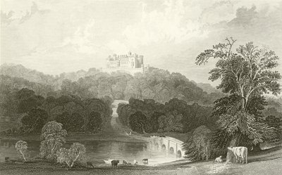 Belvoir Kalesi, Leicestershire by Thomas Allom