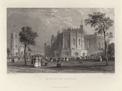 Lancaster Kalesi by Thomas Allom