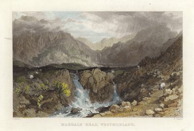Mardale Başkanı, Westmoreland by Thomas Allom