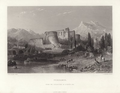 Bergama, Türkiye by Thomas Allom