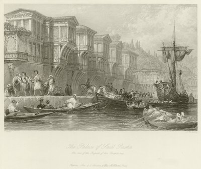 Said Paşa Sarayı by Thomas Allom