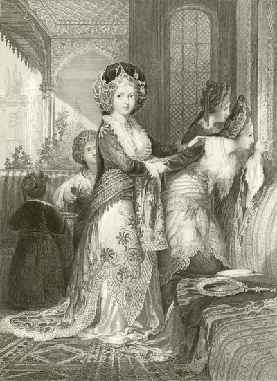 Köy Dansı by Thomas Allom