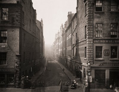Bell Street, Glasgow, İskoçya by Thomas Annan