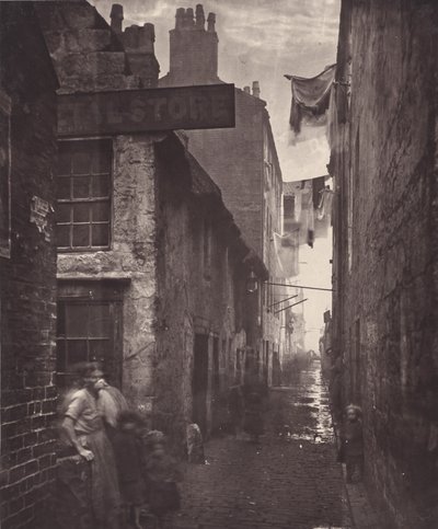 Old Vennel, High Street Kapalı by Thomas Annan