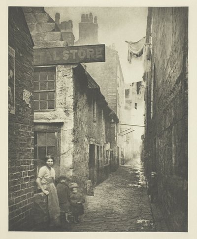 High Street dışındaki Eski Vennel by Thomas Annan