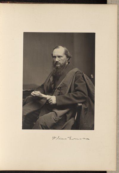 Sir WIlliam Thomson, LL.D., D.C.L., Doğa Felsefesi Profesörü by Thomas Annan