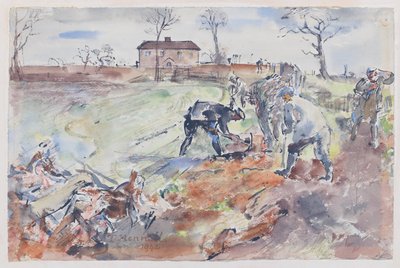 Bir Çiti Toplamak ve Yakmak by Thomas Barclay Hennell