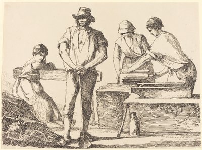 Fayans ustaları, 1803. by Thomas Barker