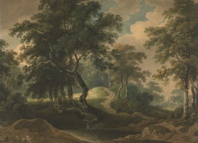 ormanlık manzara by Thomas Barker