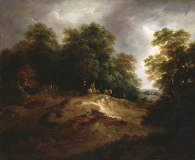 Ortaklığın Kenarı (tuval üzerine yağlı boya) by Thomas Barker of Bath