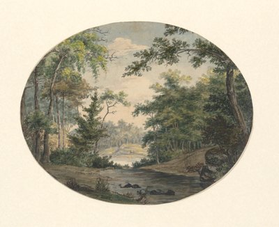 Orman manzarası by Thomas Birch