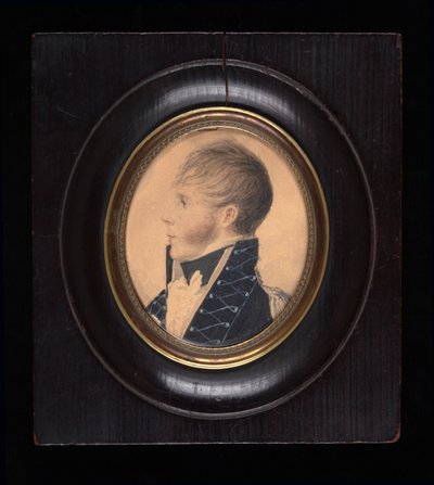 Bay Veacock, ca. 1812. by Thomas Birch