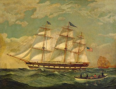 Houqua Gemisi by Thomas Birch