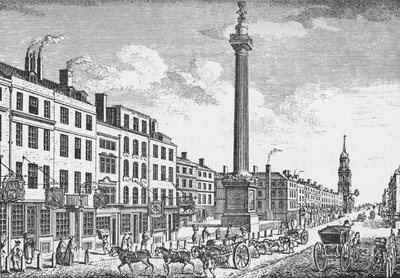 Anıt, Londra Şehri, c1755 1903 by Thomas Bowles