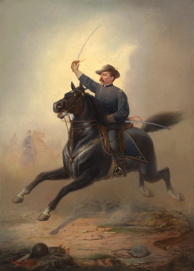 Philip Henry Sheridan, 1871. by Thomas Buchanan Read