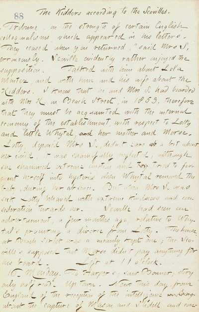 Thomas Butler Gunn Diaries- Cilt 18, sayfa 99, 15 Aralık 1861 by Thomas Butler Gunn