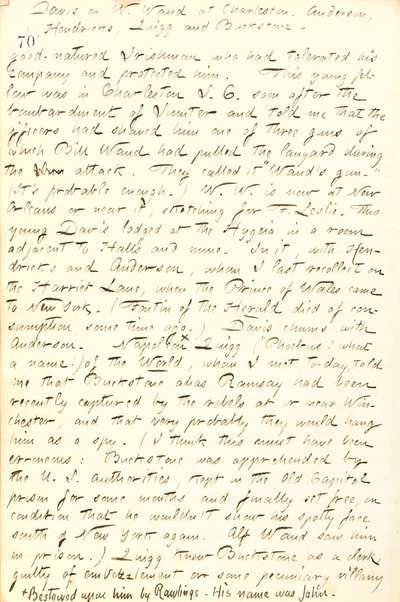 Thomas Butler Gunn Diaries- Cilt 19, sayfa 84, 26 Mart 1862 by Thomas Butler Gunn