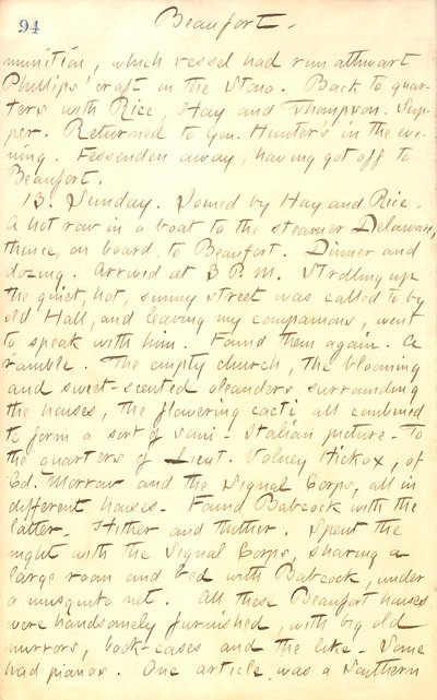 Thomas Butler Gunn Diaries- Cilt 20, sayfa 104, 12 Temmuz 1862 by Thomas Butler Gunn